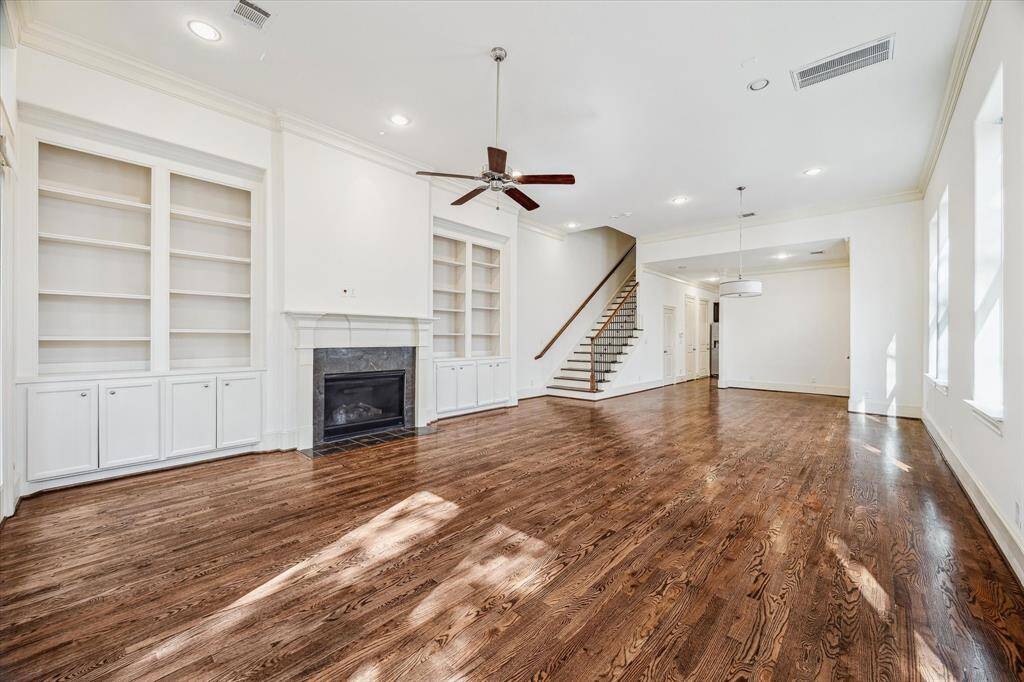 Note the built in and fireplace for cozy winter nights.