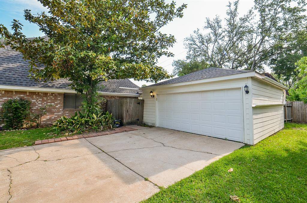 Spacious backyard with lush greenery, perfect for outdoor gatherings and relaxation.