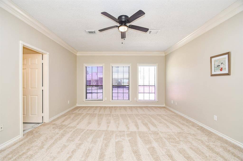 House in rear: master bedroom