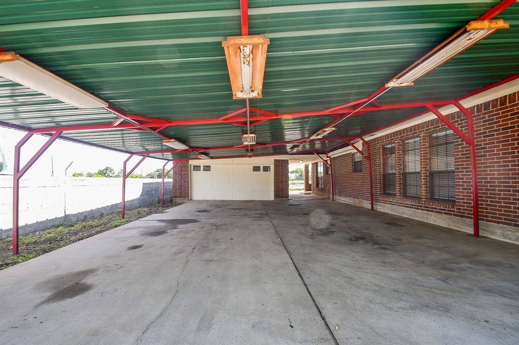 huge carport