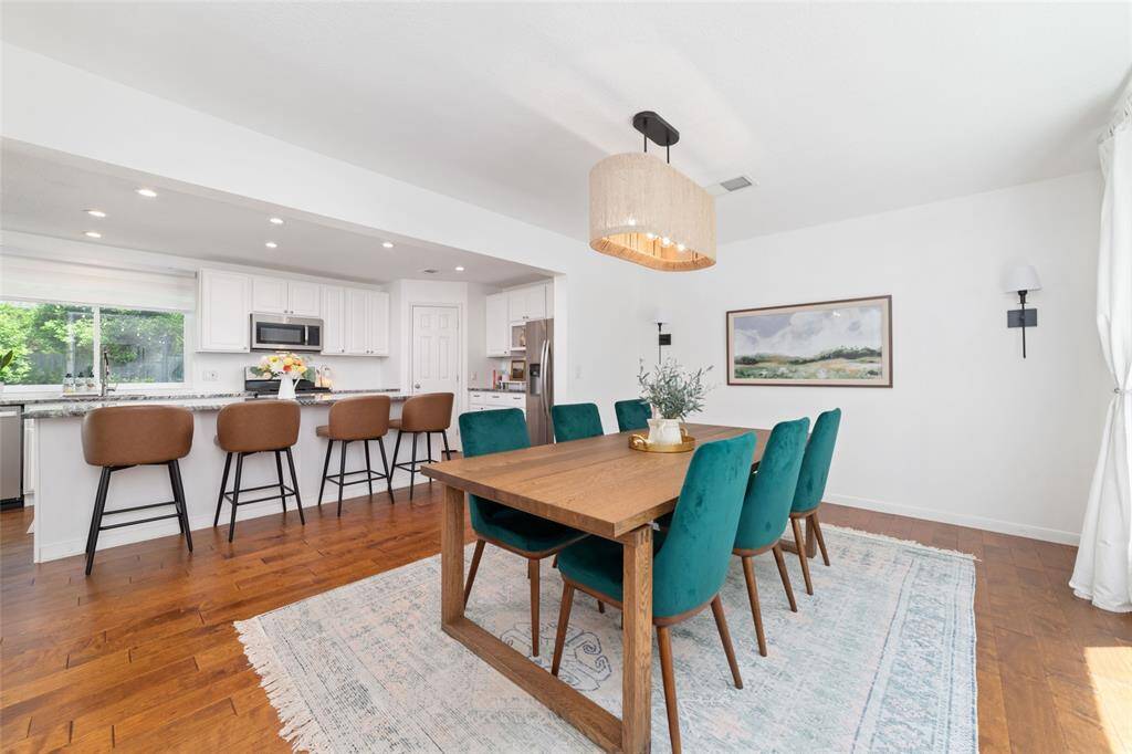 Elegant formal dining and open concept perfect for entertaining.