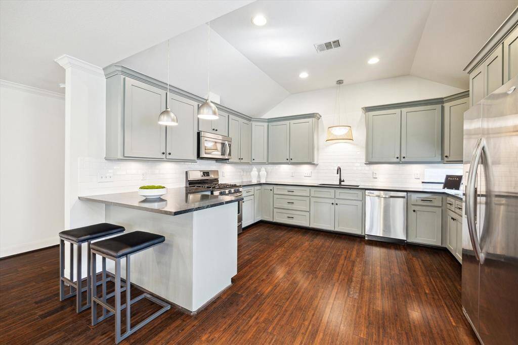 Elegantly updated kitchen.