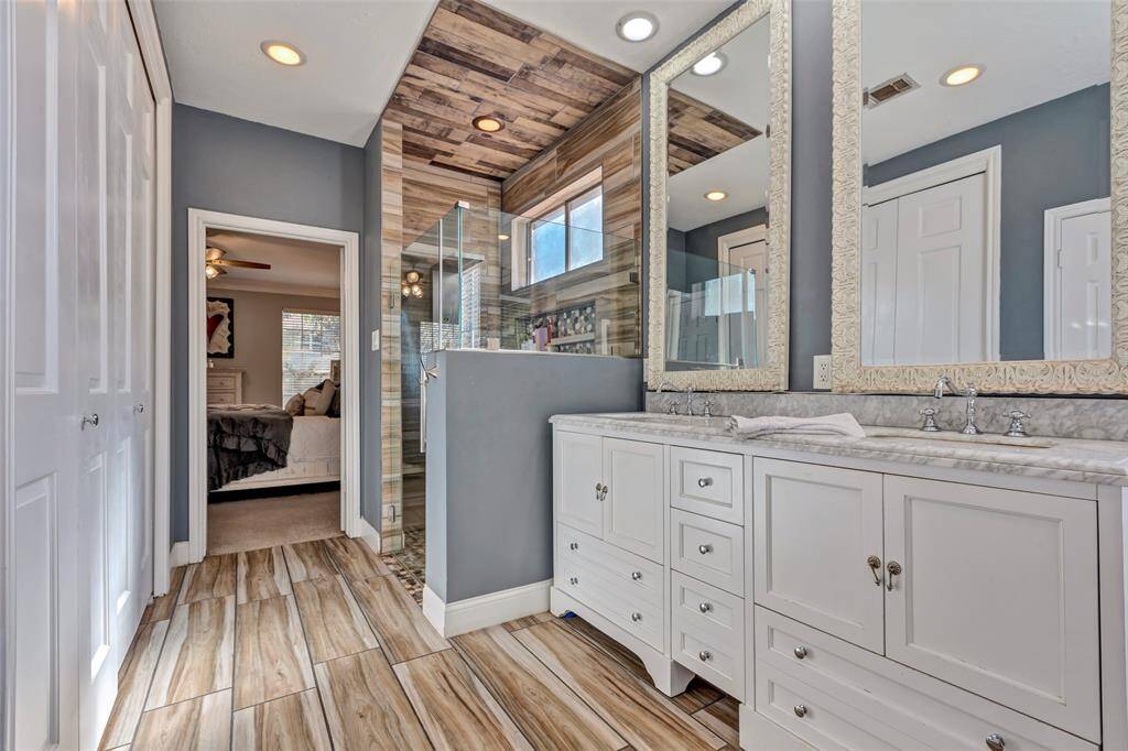 Large, oversized Primary walk-in shower will not disappoint.