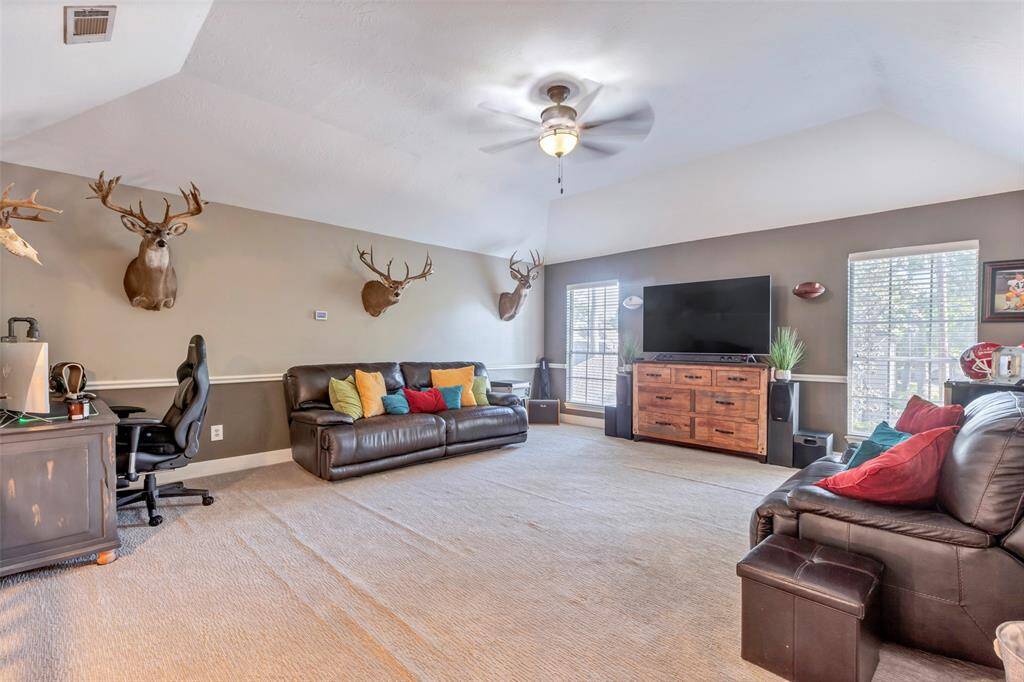 Fabulous Gameroom at the top of the stairs.  So spacious for a house full of fun!