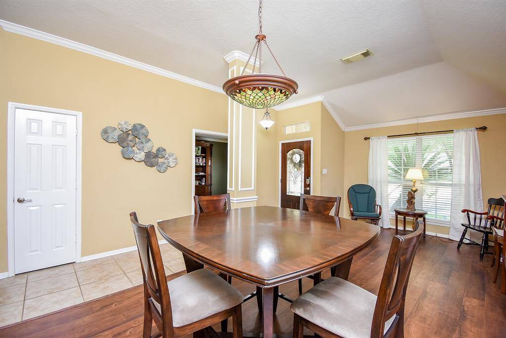 If you don't have a need for a formal living and dining, you could make this a Gameroom with a pool table, shuffle boards, etc.