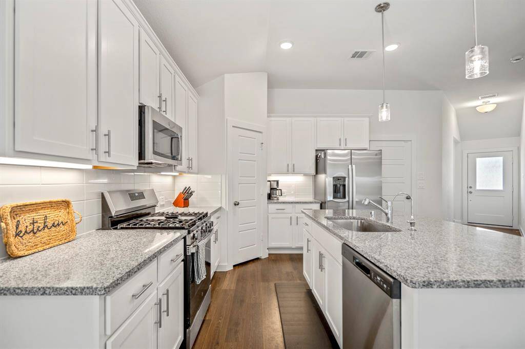 Functional kitchen with walk-in pantry