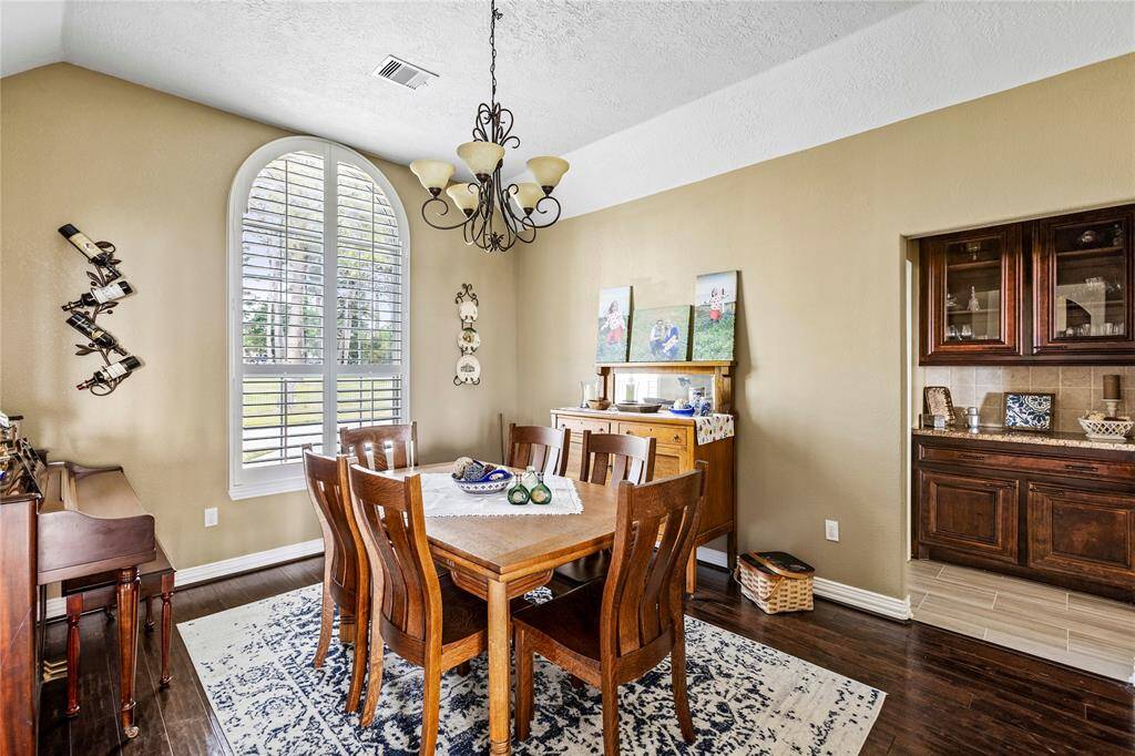 Formal Dining Room off the entry way.