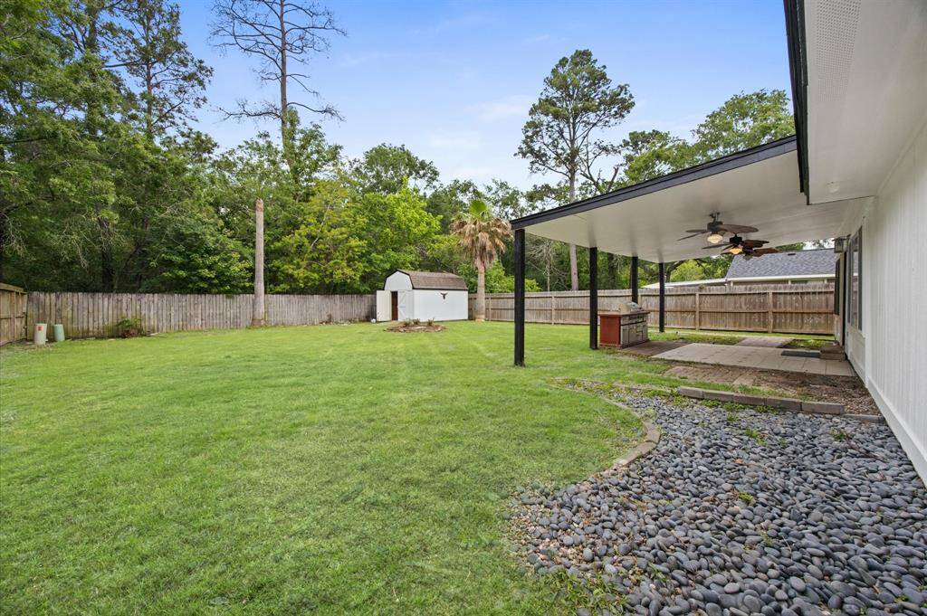 View of your backyard