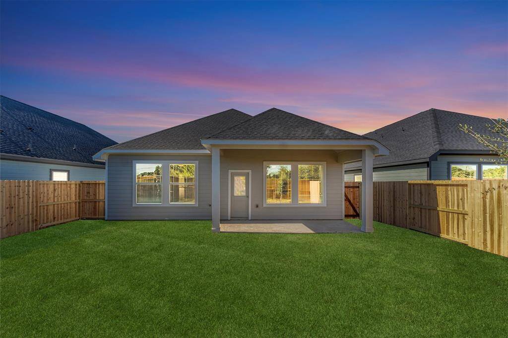 Imagine entertaining in this backyard at night and it still looks amazing! Call today to schedule your tour!