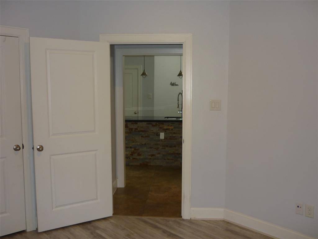 2nd bedroom is off kitchen