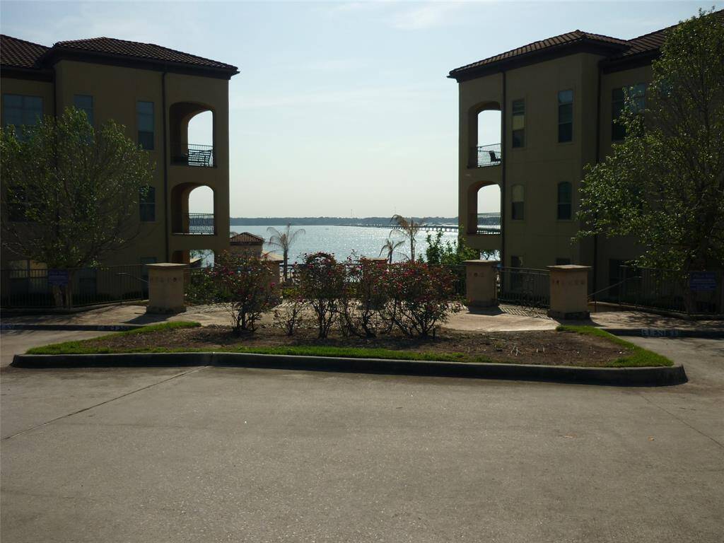 View as you enter the gate