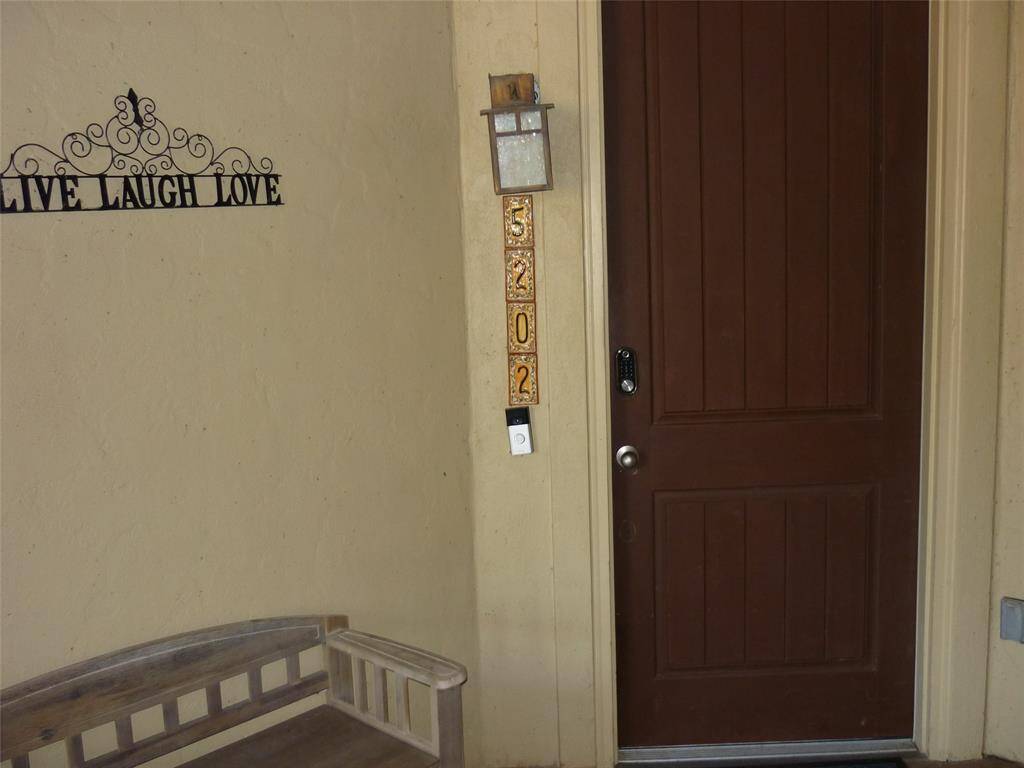 Front door - bench seat included
