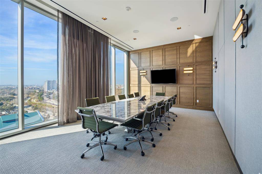 Residences at the Allen private conferance room.