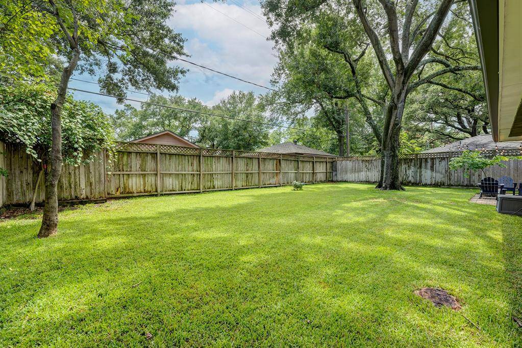 You'll enjoy outdoor activities in the fenced backyard.