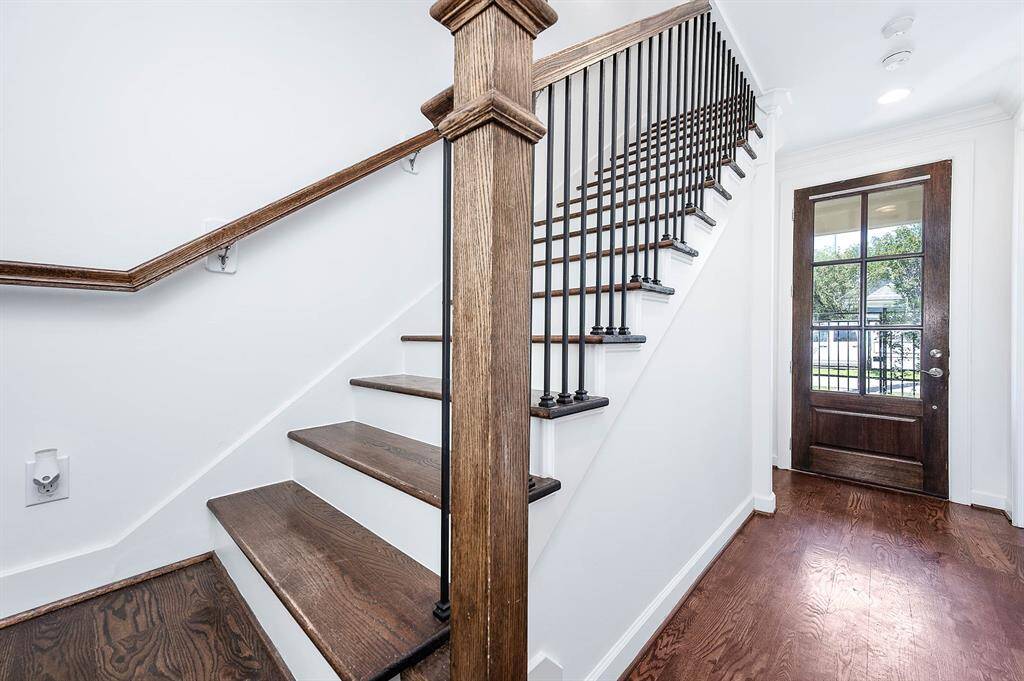 Hardwood Stairs. No Carpet In The House.