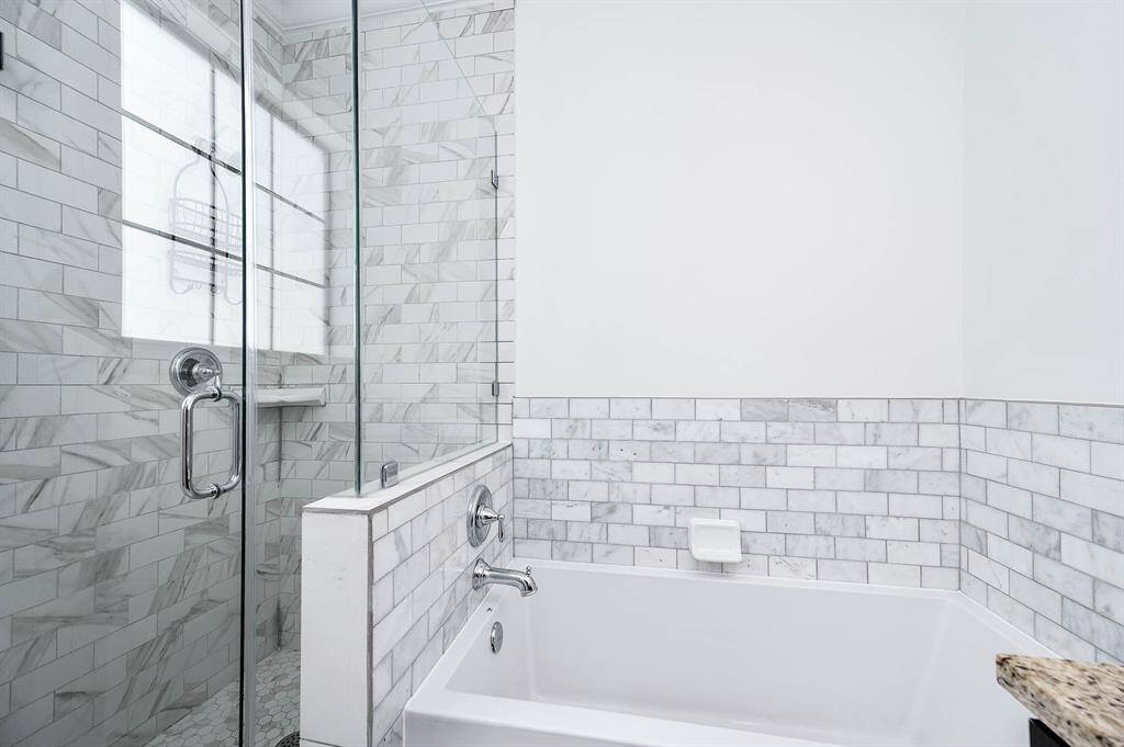 Luxurious Soaking Tub.