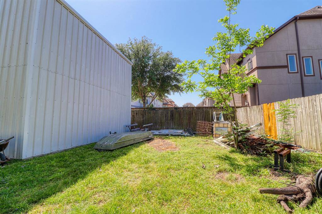 Side Yard of Warehouse
