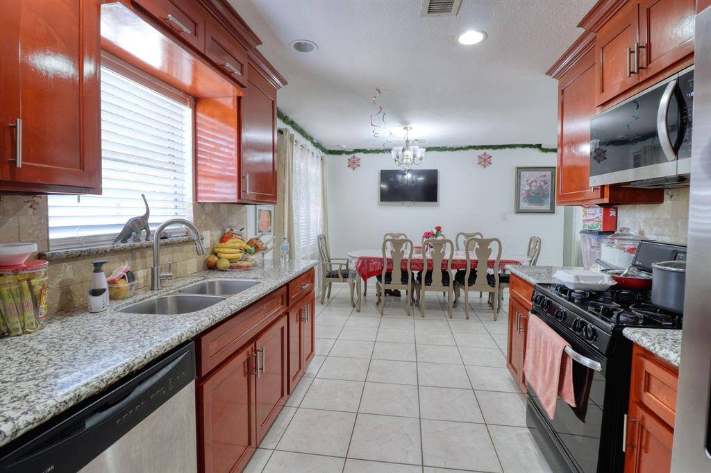 View From Kitchen to Dining