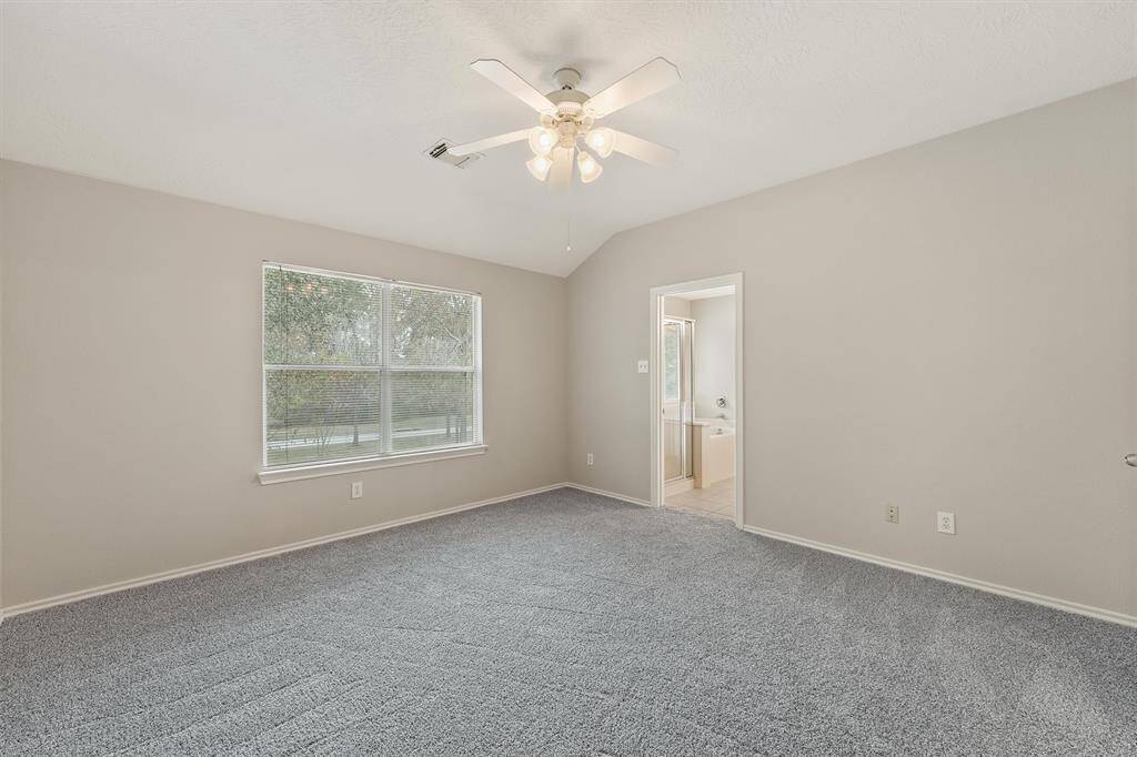 Master bedroom with en-suite bathroom