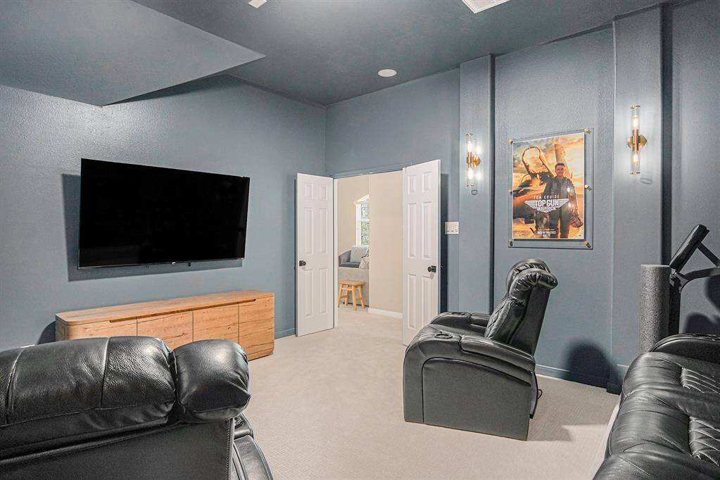 Who needs to go to the movies, when you have your very own theater?