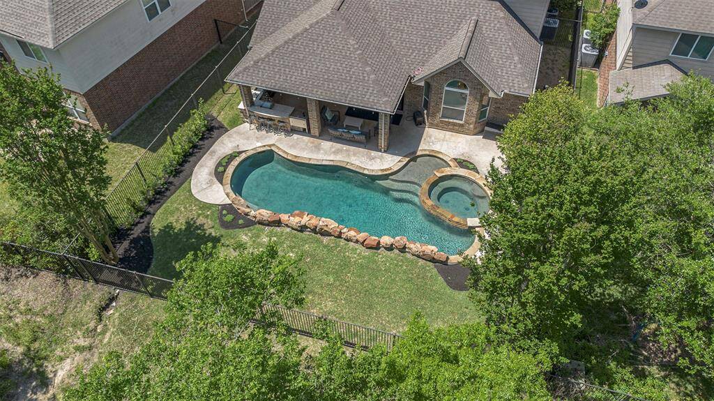 Feel the world melt away, as you enjoy your private back yard oasis.