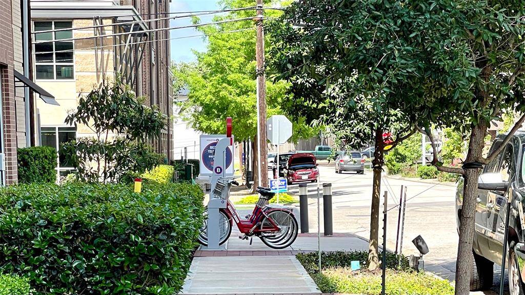 BBike station. Bike storage also on site.