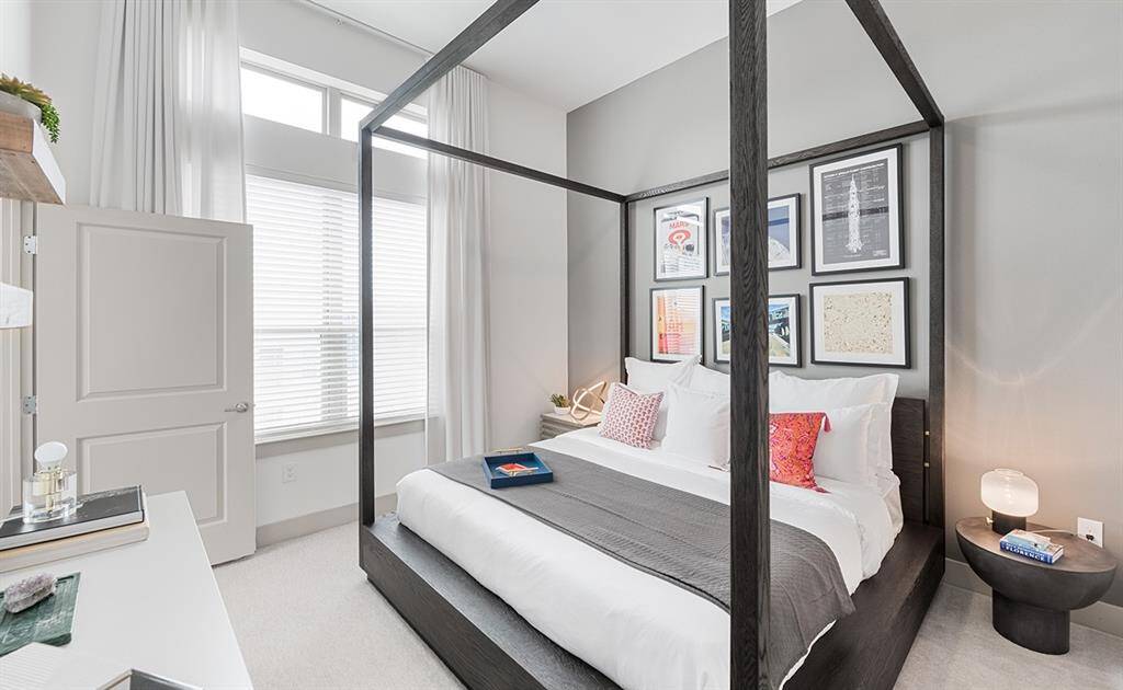 Primary suite holds large furniture with ease..*photo of similar plan