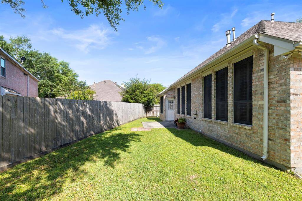 This home sits on a quiet, private lot.