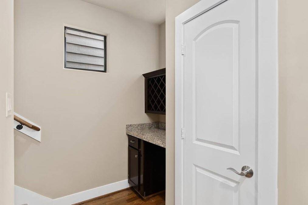 Pantry and Wine Rack Section