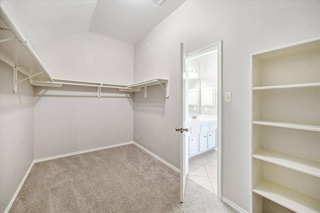 A Great Size Primary Closet with Built-ins