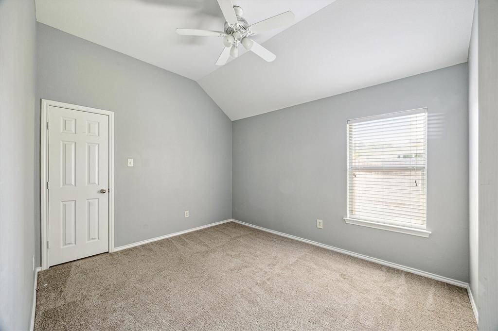 Fourth Bedroom with Walk-in Closet, Ceiling Fan and Natural Light