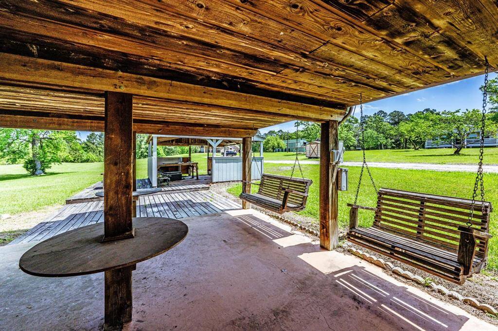 Below the 2nd home is a great outdoor space with full bath, fish cleaning station and gathering spot
