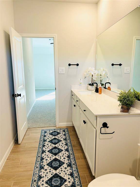 Bathroom # 2 Lots of Counter Space