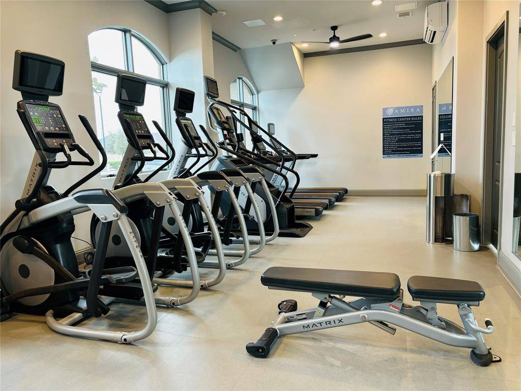 Fitness Center Included for Residents