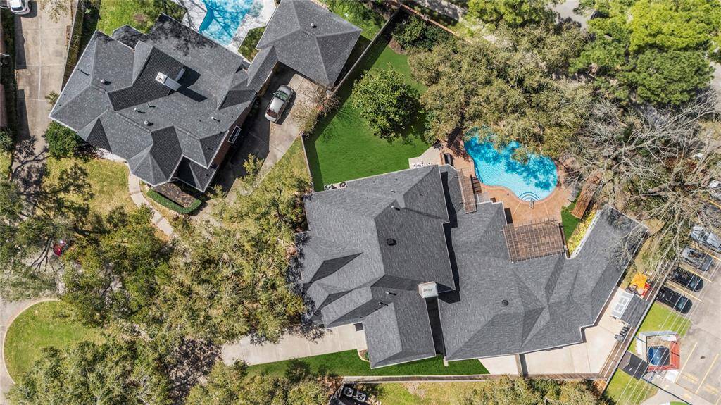 Another aerial view of the property