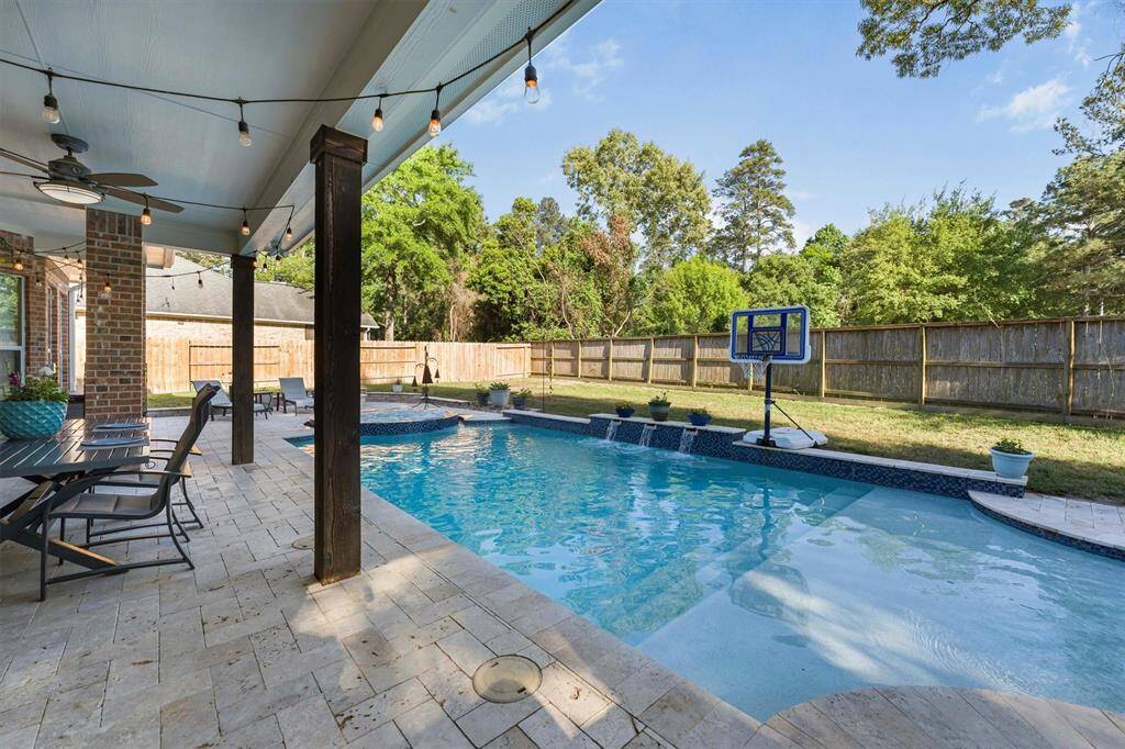 Patio, outdoor area for grilling, pool and jacuzzi added in 2018...