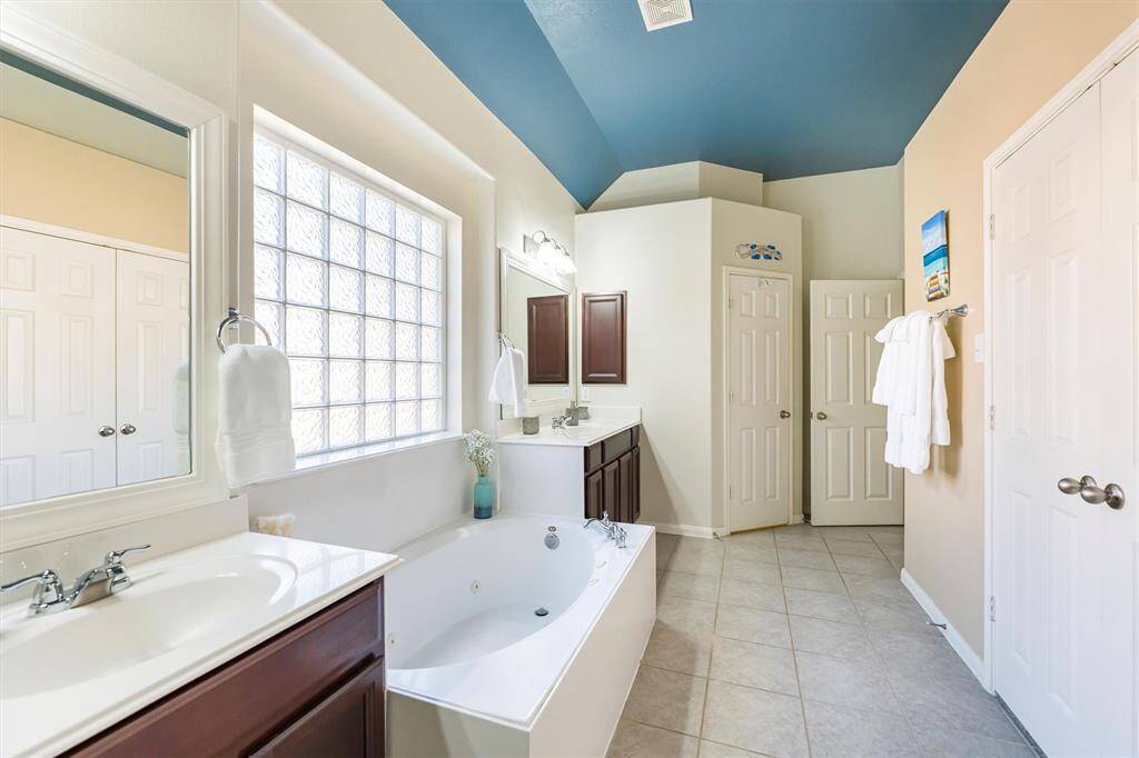 Primary Bathroom with Soaking Tub...