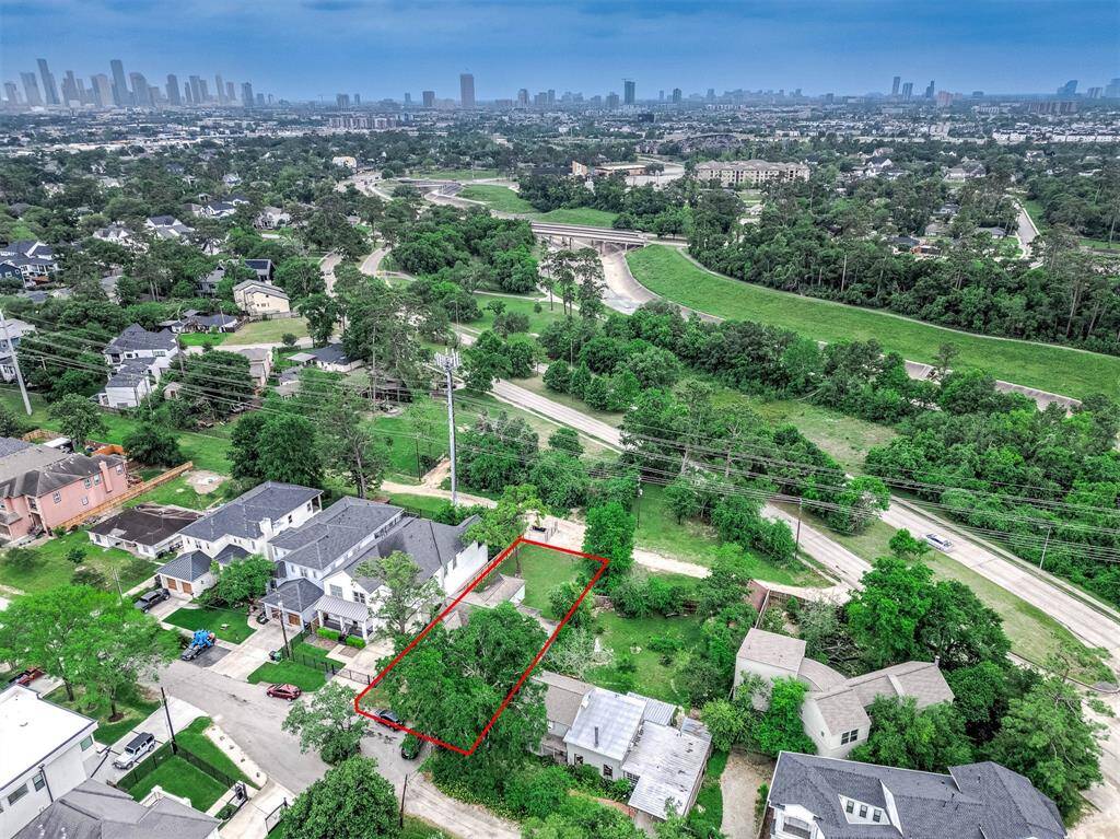 See the full scope of the property from above.