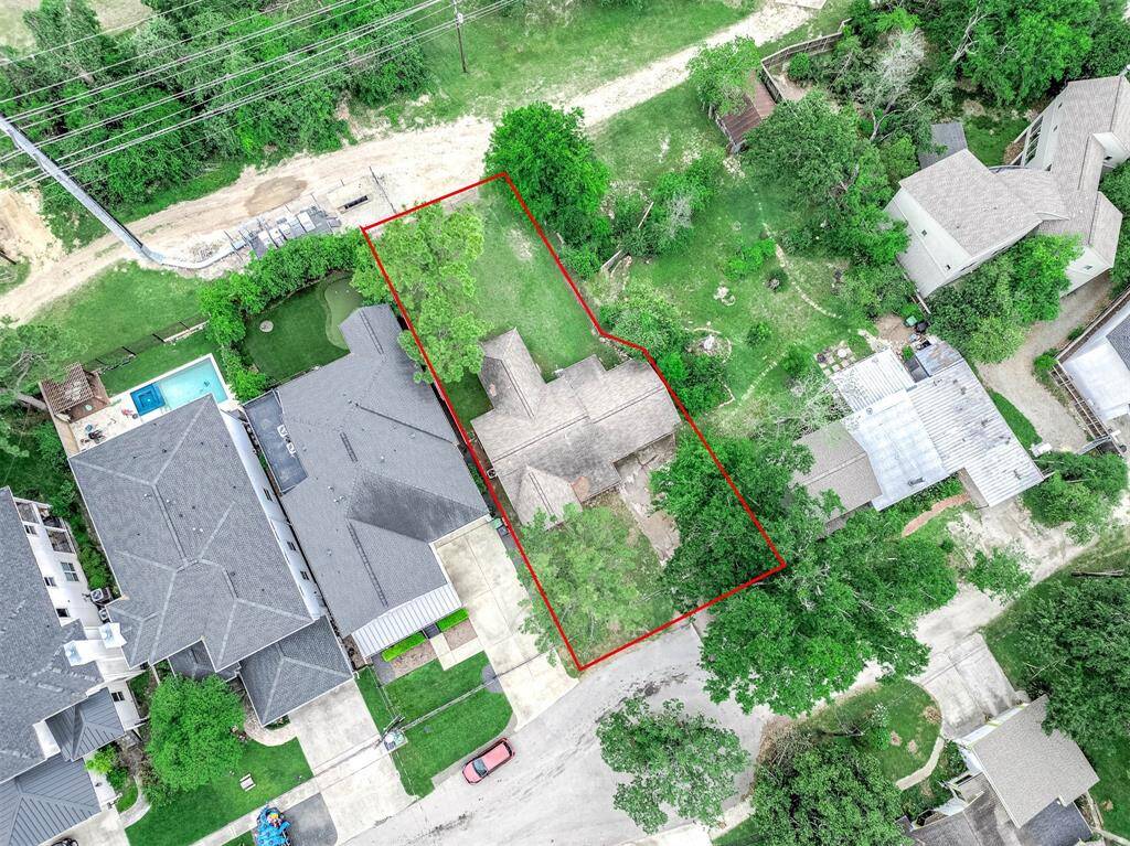 See the full scope of the property from above.
