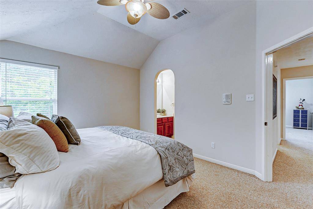 Bedroom 4 with private access to Bath 3.