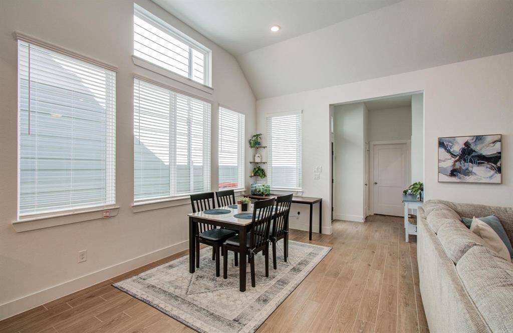 Another view of the windows that provide great light and even plenty of privacy.