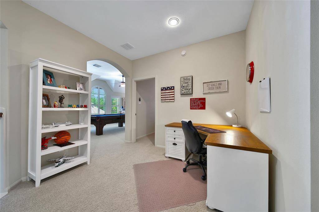 This flexible nook is the perfect homework station or second office.