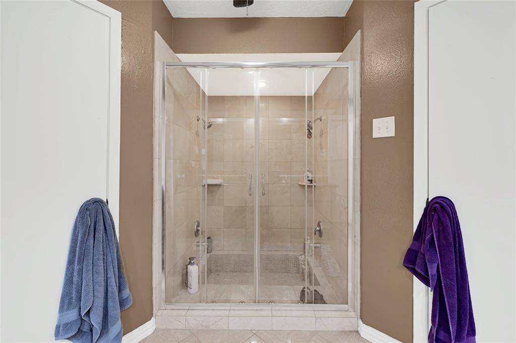 Primary bathroom walk-in shower
