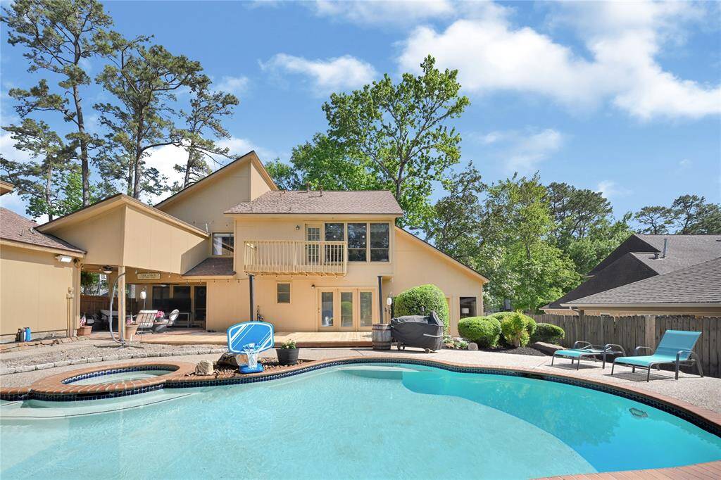 View of pool
