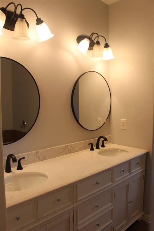 His and hers sinks