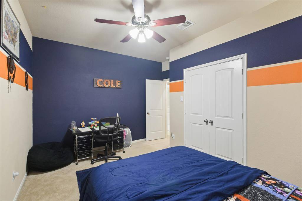 Secondary bedrooms are nicely sized!
