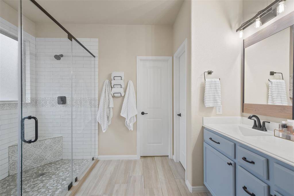 Primary ensuite with walk in shower