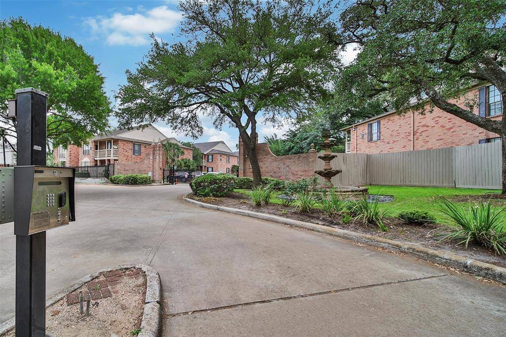 The community has gated access for security and peace of mind.