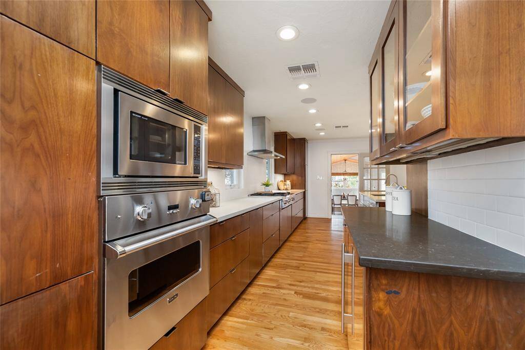 Convenient  butler's pantry seamlessly links the dining room and kitchen