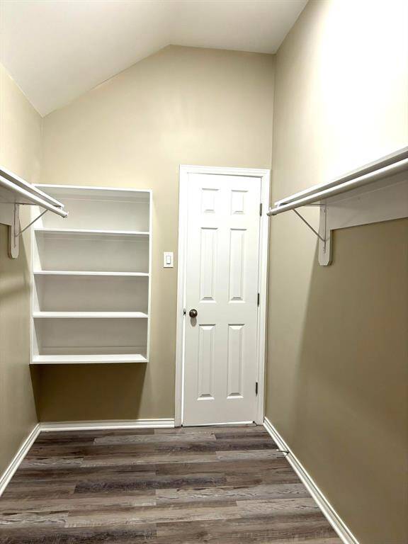 Primary walk-in closet